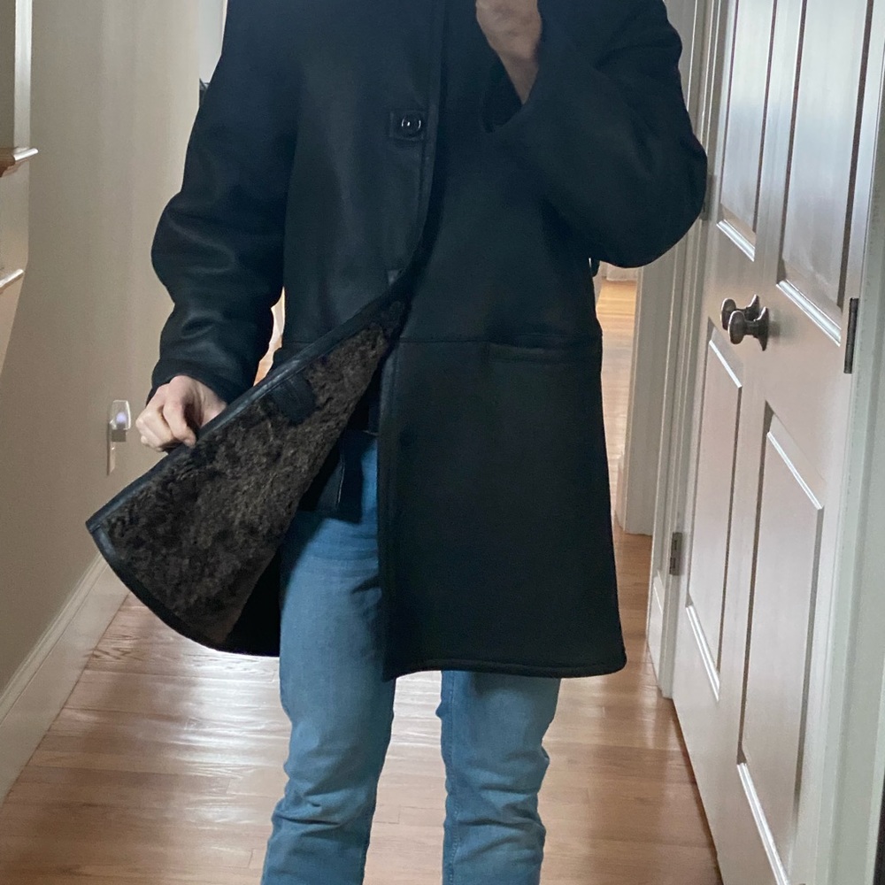 Men’s brown Shearling - Picture 9 of 9